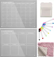 Magnetischer Kalender mit trockenem Radiergummi für den Kühlschrank Whiteboard - REUSABLEPLAN
