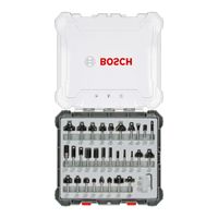 Bosch 30 tlg Mixed Fräser Set 6mm Schaft