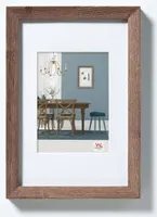 Walther Fiorito nussbaum   30x40 Holz inkl. Passepartout   EF040N