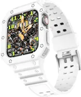 INF Remienok na hodinky Apple Watch biely 42/44/45 mm