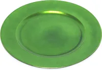 Platzteller Kunststoff Ø 33 cm grün - 6 Stück