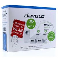 DEVOLO Magic 2 WiFi 6 Multiroom Kit (2400 Mbit, 4x GB LAN, Mesh, prístupový bod)