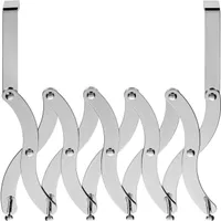 SIDCO Türgarderobe flexibel Türhakenleiste Türhaken Handtuchhalter Garderobe variabel