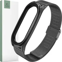 Tech-Protect Milaneseband Xiaomi Mi Smart Band 5/6/6 Nfc Schwarz