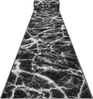 Behúň BCF MORAD Marmur Mramor antracitová / čierna 70 cm Černá 70x170 cm