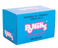 Ponik's Spitzenpapier Dauerwelle – Friseur Zubehör Aufheizbar – 1000 Stück, 75 x 50 mm