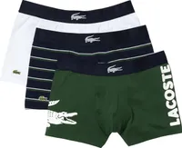 LACOSTE PACK DE TRES CALZONCILLOS TRUNK Mehrfarbig