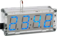 Bausatz: Elektronische Uhr mit 4 Bit Display Grün