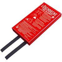 Brennenstuhl Feuerlöschdecke / Löschdecke BLD-02 120x120cm
