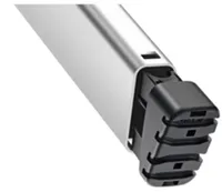 Aluminiowa drabina bezpieczeństwa Hailo L60 StandardLine 4 stopnie