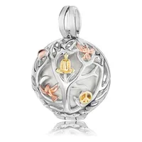 Engelsrufer Klangkugel Lebensbaum ER-20-TREE-M-TRICO Sterling Silber Tricolor