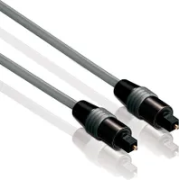 PureLink Toslink 6.0mm 1.5m, TOSLINK, Männlich, TOSLINK, Männlich, 1,5 m, Silber