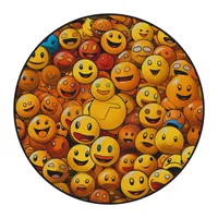 HUZARO Floormat 8.0 Emoticons ochrana podlahy podložka pod kancelářskou židli podložka pod podlahu ochrana podlahy herní židle protiskluzová 120 cm
