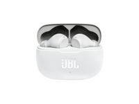 JBL Wave 200 TWS True-Wireless Bluetooth slúchadlá do uší s nabíjacím puzdrom biele