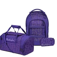 Satch Pack Bright Faces Schulrucksack Set 3tlg.