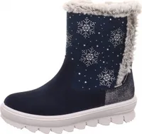 Superfit Flavia Mädchen Schaftstiefel in Blau, Größe 27