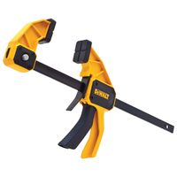 DeWALT Einhandzwinge DWHT0-83193, Einhand-Schraubzwinge, Einhandklemme, 300mm, 135kg Spannkraft