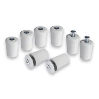 8 x INOVATEC Rollladen Anschlagstopper 28 mm grau