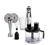 Esperanza EKM004 Mixer 0,6 l Pürierstab Schwarz, Silber, Transparent 800 W