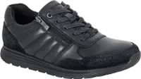 R21 - Pánske tenisky, kožené DF2515 (43 EU) (Black)
