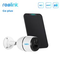 Reolink Akku/Solar 3G/4G LTE 4MP Kabellos IP Überwachungskamera Aussen mit Smarter Personen-/Autoerkennung, SIM-Kartenslot, IR-Nachtsicht, Cloud/SD Storage, Go Plus+Solarpanel