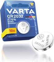 VARTA 10x VARTA Lithium Knopfzelle CR2032 10 Stück