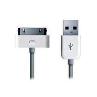 USB Datenkabel + Sync für Apple iPhone 4S 4 3G 3GS iPad Weiss