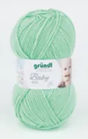 50g Baby  Strickgarn Häkelgarn mint (04) stricken häkeln