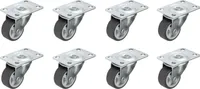 PARKSIDE® Transportrollen (Lenkrollen-Set (8-teilig))