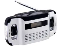 POWERplus Lynx Solar Dynamo AM/FM rádio | rádio s vlastním zdrojem, svítilnou a nabíječkou