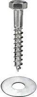Connex Holzschrauben 10.0 x 40 mm Sechskant Sechskantkopf - 20 Stk.