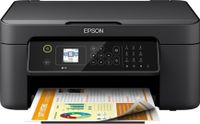 Epson WorkForce WF-2820DWF 4-in1-Tintenstrahl-Multifunktionsgerät, Drucker, Scanner, Kopierer, Fax, WiFi, Duplex, DIN A4 - Schwarz