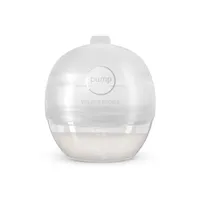 Vulpes Goods Handmilchpumpe, Muttermilch-Aufbewahrungskappe, Milchsammler, Tragbar, Freihändig, Silikon, BPA-frei, 60ML