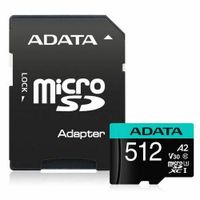 ADATA Premier Pro 512 GB microSDXC Speicherkarte Class 10 UHS-I U3 V30 A2