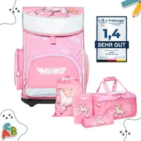 Einheitsgröße MW-355|MUWO "Lil Horse" Kinder Schulranzen Set 5tlg.