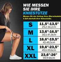 POWERLIX Kniebandage für Damen/Männer, Kompression Kniestütze für Meniskusriss, Arthritis, Linddert