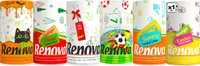 6er Pack Küchenpapier- Maxi Rolle gemischt bedruckt -