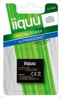 iiquu Li-Ion dobíjecí baterie podobná Panasonic DMW-BCK7 atd