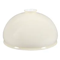Lampenglas Ø 240mm Leuchtenglas Beige Ersatzglas Opalglas rund Glasschirm