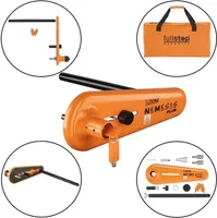 Fullstop Nemesis Plus Radklemme SCM für Wohnmobile orange