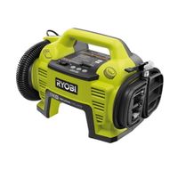 RYOBI Akku-Kompressor R18I-0 18V, Akku Luftpumpe, Reifen Druckluft, 10.3 bar, inkl. Zubehör