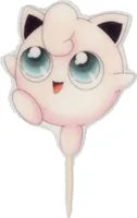 Sweetfanaberia |Tortendekorationen 2D Schneidefertige Zuckermasse Figur POKÉMON PUMMELUFF