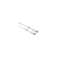 Hama 00122413 Koaxiální kabel 3 m bílý