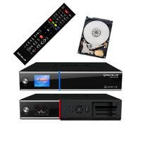 GigaBlue UHD UE 4K SAT TV Linux Receiver 2x DVB-S2 FBC Twin Tuner 4x PiP CI SmartCard Streaming Ultra HD 1 TB Festplatte