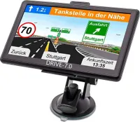 7 Zoll GPS Navigationsgerät DRIVE 7.0 mit TMC für LKW, PKW, BUS, Wohnmobil, lebenslange Updates