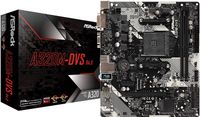 ASRock A320M-DVS R4.0 - AMD - Socket AM4 - AMD A,AMD Ryzen - 105 W - DDR4-SDRAM - DIMM