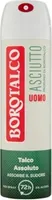 Borotalco Dry Spray Deodorant for Men Alcohol-Free with Absolute Talcum 150ml