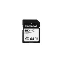 Intenso - Pamäťová karta Flash - 64 GB - Trieda 10 - SDXC