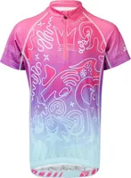 Dres Silvini Scrivia CD1434 detské krátky fuschsiovo tyrkysová veľkosť 122-128 3119-CD1434-91331