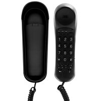 Fysic FX-2800 - Schnurgebundenes Telefon mit Tonverstärker, Schwarz